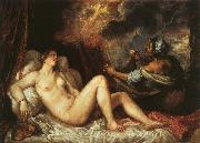  Titian Danae China oil painting reproduction